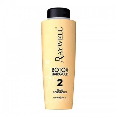 Філлер-кондиціонер Raywell Botox Hairgold Filler Conditioner для зволоження, холодного відновлення та об'єму волосся (RR471), 1000 мл Філлер-кондиціонер Raywell Botox Hairgold Filler Conditioner для зволоження, холодного відновлення та об'єму волосся (RR471), 1000 мл
