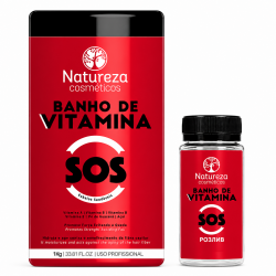 Ботекс-відновлення волосся NATUREZA SOS Banho de VITAMINA, 500 г (розлив)