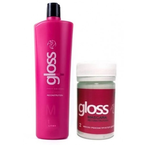 Fox Gloss Кератин (бальзам-реконструктор) для випрямлення волосся 500 г (розлив)