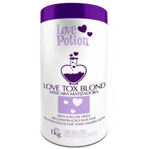 Ботекс для волосся Love Potion Blond Tox Blond матуючий для блондинок, 100 г (розлив)