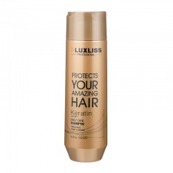 Шампунь з кератином LuxLiss Keratin Smoothing Daily Shampoo 250 мл 