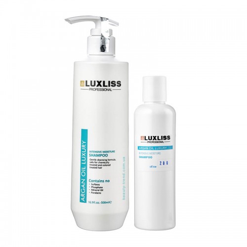 Зволожуючий аргановий шампунь Luxliss Argan Oil Luxury Intensive Moisture Shampoo Original 200 мл в розливі