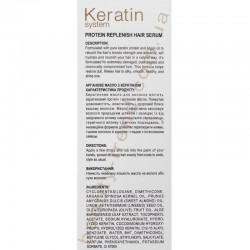 Кератинова сироватка-олія Luxliss Keratin Protein Replenish Hair Serum Original 50 мл