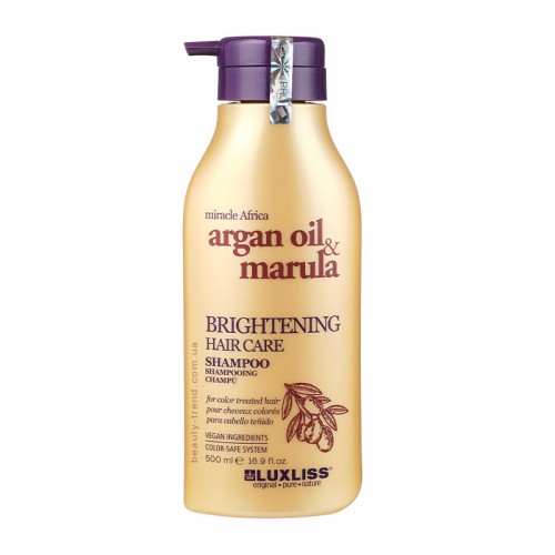 Шампунь Luxliss Brightening Hair Care Shampoo для блиску волосся 200 г (розлив)