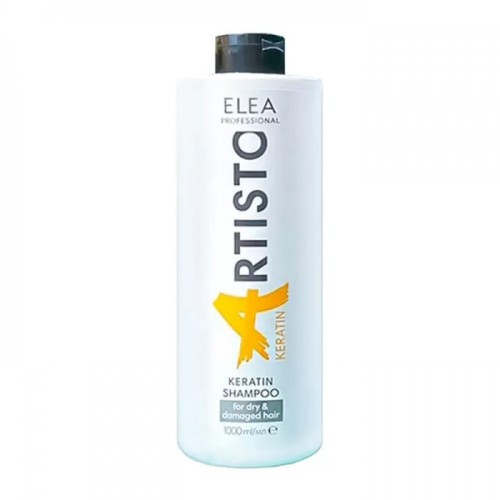 Шампунь Elea Professional Artisto Keratin Shampoo з кератином для відновлення пошкодженого волосся, 1000 мл