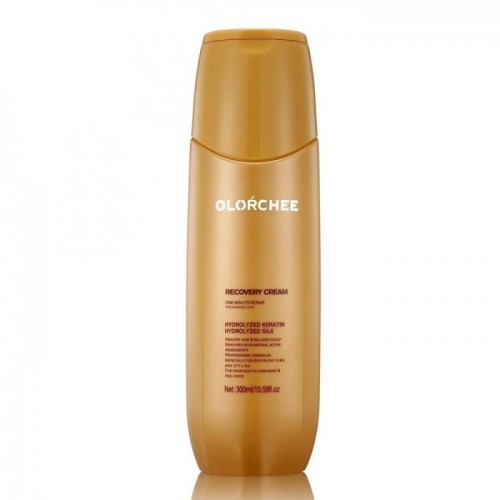 Еспрес-догляд для відновлення волосся за 1 хвилину Olorchee Recovery Cream One Minute Repair, 300 мл