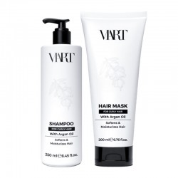 Набір VIART with Argan Oil зволожуючі шампунь і маска для кучерявого волосся, 250+200 мл