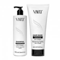 Набір VIART with Collagen шампунь і маска для легкого розчісування пошкодженого волосся, 250+200 мл