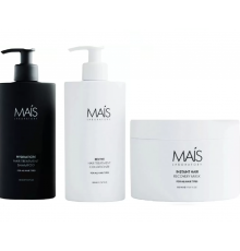 Набір Mais Laboratory для глибокого зволоження та відновлення волосся, 3х500 мл