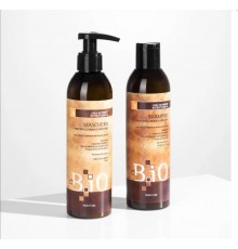 Набір B.iO Sinergy DUO шампунь та кондиціонер для щоденного догляду з молочними протеїнами, 2*250 мл