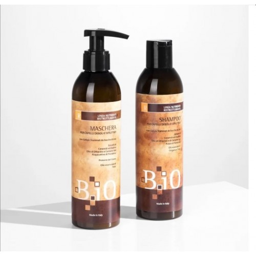 Набір B.iO Sinergy DUO шампунь та кондиціонер для щоденного догляду з молочними протеїнами, 2*250 мл