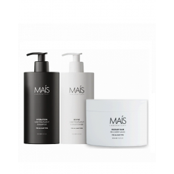  Набір Mais Hydration Hair Treatment TRIO шампунь, кондиціонер і маска для відновлення пошкодженого волосся 3х500 мл