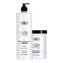 Набір VIART with Keratin & Argan Oil шампунь і маска для фарборваного і пошкодженого волосся, 2х1000 мл