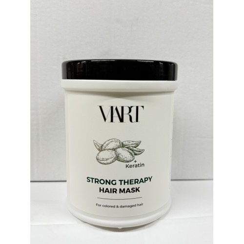Набір VIART with Keratin & Argan Oil шампунь і маска для фарборваного і пошкодженого волосся, 2х1000 мл