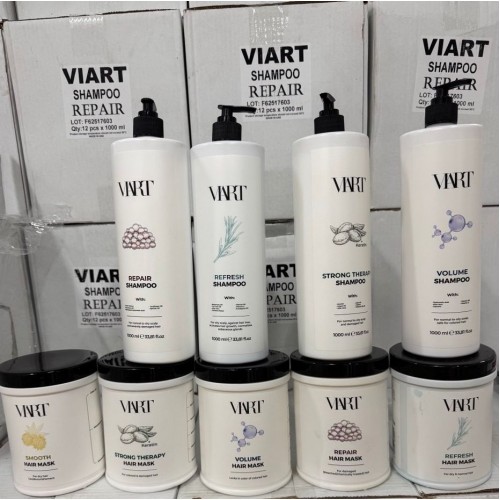 Маска VIART Hair Mask with Hyaluronic Acid для відновлення та об'єму тонкого волосся, 1000 мл