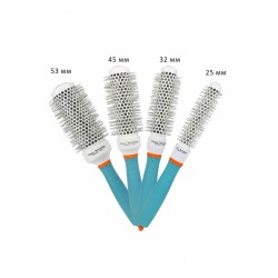 Набір професійних термобрашів для волосся Nano Ionic Ceramic круглих керамічних, 27 см