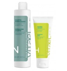  Набір для жирної шкіри голови, зволоження сухого волосся VITAEL Dry Hair шампунь NORMALIZING, маска Hydrating, 300/250 мл