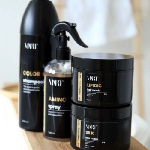 Кератинова маска VIART Hair Mask with Keratin & Argan Oil для фарбованого волосся, 1000 мл
