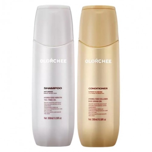 Набір Olorchee Anti Grease DUO шампунь та кондиціонер Nutrient Nourishing для жирного волосся та шкіри голови 2х300 мл