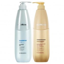 Набір Olorchee Ice Cool DUO шампунь та кондиціонер для нормального та жирного волосся 2x800 мл