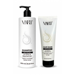  Набір VIART DUO Anti-Yellow шампунь і маска для нейтралізації жовтизни світлого і освітленого волосся, 250+200 мл