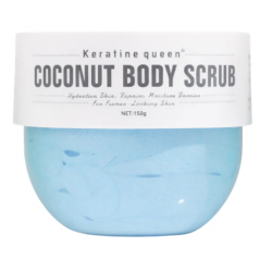 Скраб для тіла Keratine Queen "COCONUT" з кокосовим ароматом, 150 мл