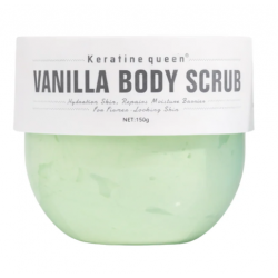 Скраб для тіла Keratine Queen "VANILLA" з ванільним ароматом, 150 мл
