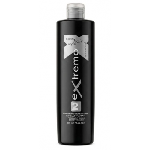 Рідина для біозавивки Extremo Perm Lotion 2 для дуже пошкодженого та знебарвленого волосся (EX112), 500 мл