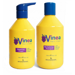 Набір Kleral System Vinea шампунь, маска для відновлення та зволоження волосся, 2х500 мл