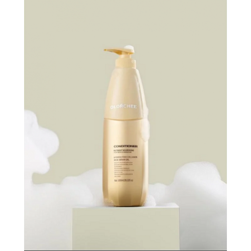 Набір Olorchee Nourshing Moisture QUAD-3 шампунь, кондиціонер, маска, крем для живлення та відновлення волосся 2х800+500+300 мл