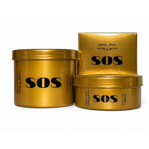 Маска-реконструктор Brazil Gold SOS для відновлення волосся, 500 мл