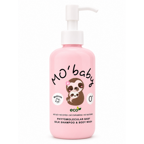 Фітомолекулярний гель-шампунь Molécula MO’baby Silk Shampoo для дітей, 250 мл