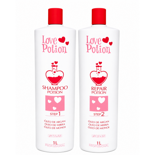 Набір кератину Love Potion Repair Oleo De Argan, 2x100 г (розлив)