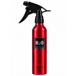 Перукарський пульверизатор Beauty Tools для волосся H2O метал, червоний, 300 мл