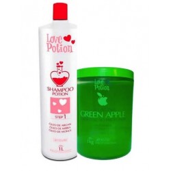 Набір колагену Love Potion Gelatina Green Apple 50/100 г (розлив)