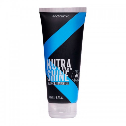 Extremo Nutra Shine Leave-On Repair Cream крем для волосся оксамитовий незмивний з термоактивною технологією (EX242) 200 мл заводська тара