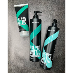 Набір Extremo Pre-Probiotic шампунь і кондиціонер тривалентні з пробіотиком та крем-детокс (EX226/EX227/EX228) 500/500/200 мл