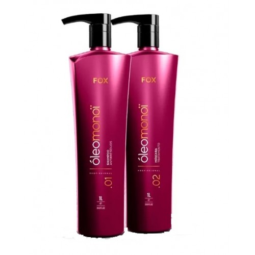 Набір ботексу для волосся Fox Oleo De Monoi, 2х1000 мл