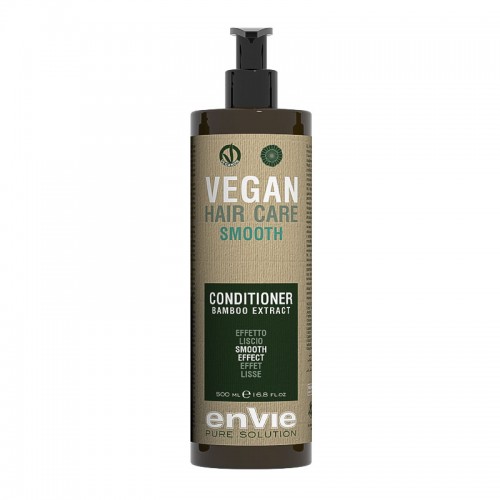 Розгладжуючий кондиціонер для волосся з екстрактом бамбука Envie Vegan Smooth Conditioner Bamboo Extract (EN862) 500 мл заводська тара