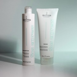 Набір Envie Luxury Sos Express aмiнoкислoтні шампунь та маска для миттєвого відновлення волосся (EN460/EN462) 2x250 мл