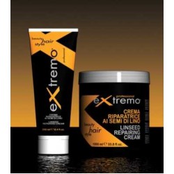 Відновлююча маска для волосся з лляною олією Extremo Linseed Repairing Cream (EX401), 250 мл заводська тара