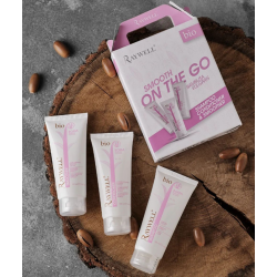 Raywell Bio Boma Travel Kit дорожній набір шампунь, кондиціонер та крем для розгладження волосся (RR385), 3*100 мл заводська тара