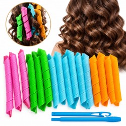 Бігуді-спіралі Magic Leverag Roller Curler для завивки локонів на довге волосся, набір з 16 шт.