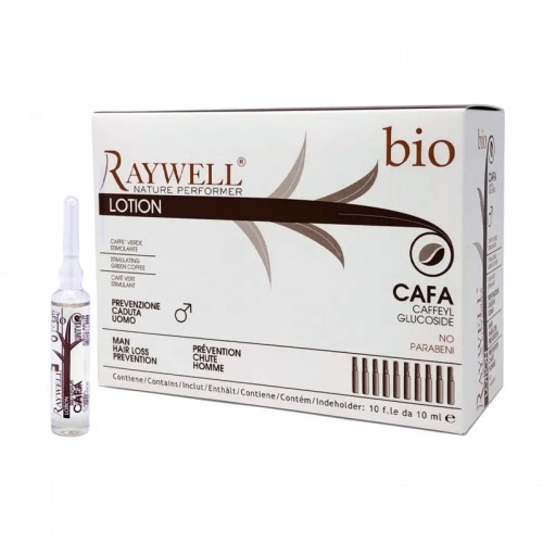 Ампули Raywell Bio Cafa Lotion лосьйон проти випадіння волосся у чоловіків, 10х10 мл (упаковка)