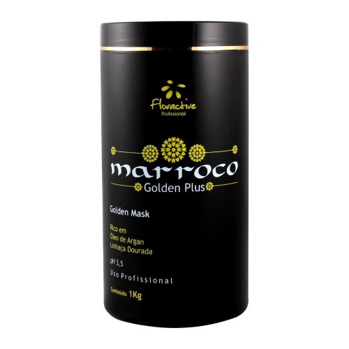 Маска Floractive Morocco Golden Plus Mask для сухого, пошкодженого, пофарбованого та виснаженого волосся