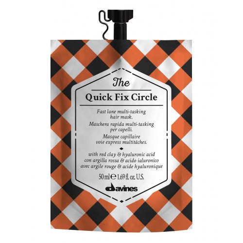 Мaска Davines The Quick Fix Circle Mаsk миттєво діюча для зволоження та розгладження волосся (50 мл)