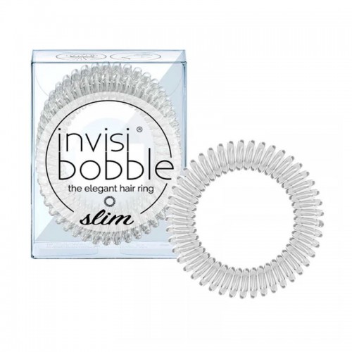 Резинка-браслет для волосся Invisibobble SLIM Crystal Clear