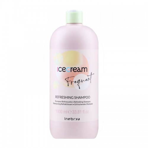 Освіжаючий шампунь Inebrya Frequent Ice Cream Refreshing Shampoo, 1000 мл 