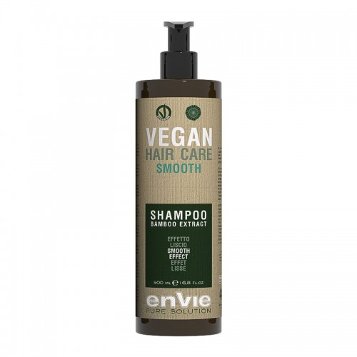 Розгладжуючий шампунь для з екстрактом бамбука Envie Vegan Smooth Shampoo Bamboo Extract (EN856) 500 мл  