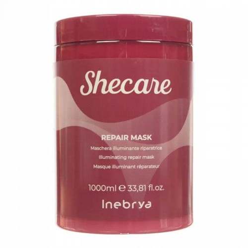 Відновлююча маска Inebrya Shecare Repair Mask для сухого та пошкодженого волосся 